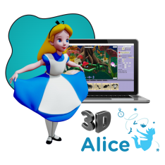 Alice 3d - КИБЕРшкола программирования для детей, компьютерные курсы для школьников, начинающих и подростков - KIBERone г. Иваново