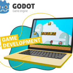 Godot.  Основа создания легендарных игр - КИБЕРшкола программирования для детей, компьютерные курсы для школьников, начинающих и подростков - KIBERone г. Иваново