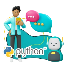 Умный чат-бот на Python на Telegram - КИБЕРшкола программирования для детей, компьютерные курсы для школьников, начинающих и подростков - KIBERone г. Иваново
