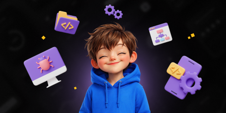 Идеальный сайт с нуля: код, дизайн и AI-помощник - КИБЕРшкола программирования для детей, компьютерные курсы для школьников, начинающих и подростков - KIBERone г. Иваново